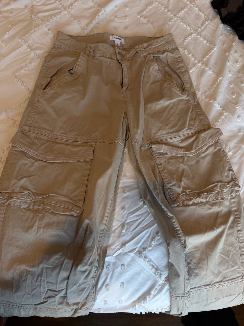 Garage woman Cargo Pants - Beige